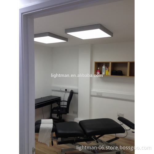 Home decoration 36w 600x600 surface mounted led light panel for residential use